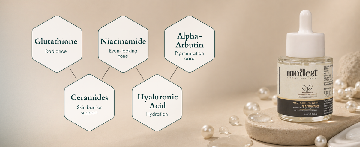 BeModest Glutathione Brightening Serum 30ml