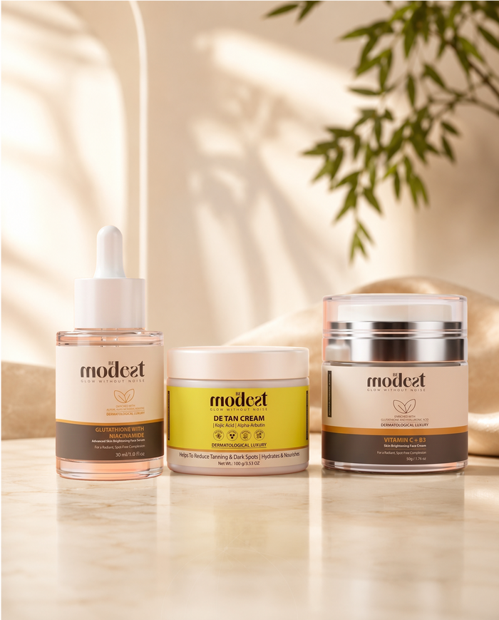 Be Modest Radiance & De-Tan Combo