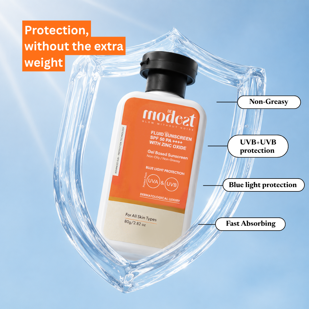 BeModest Sunscreen SPF 50 PA++ 80gm