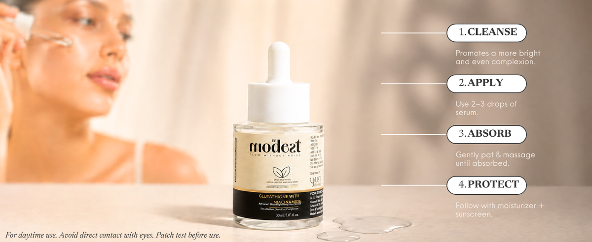 BeModest Glutathione Brightening Serum 30ml