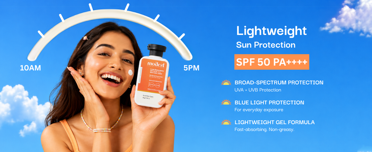 BeModest Sunscreen SPF 50 PA++ 80gm