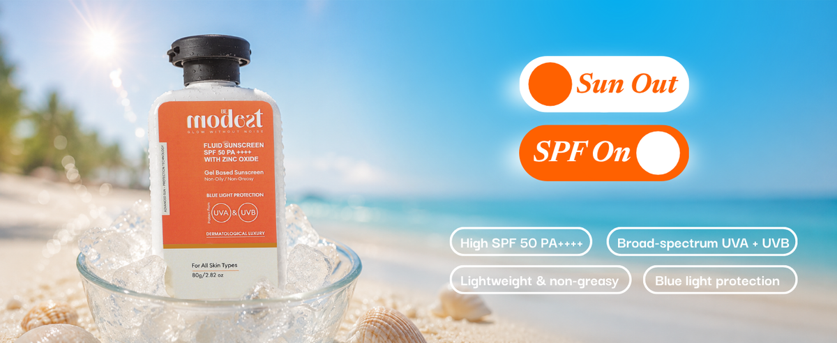 BeModest Sunscreen SPF 50 PA++ 80gm
