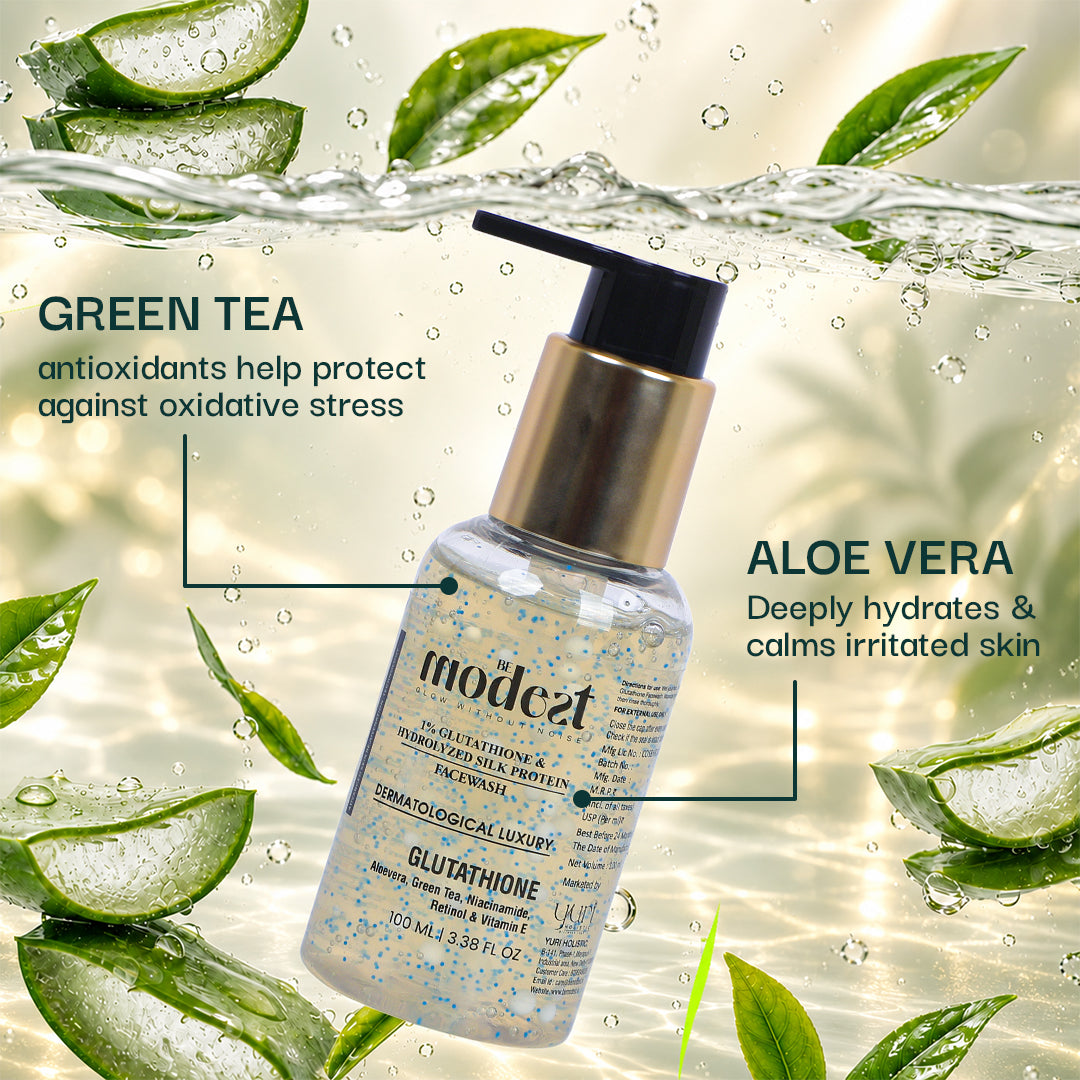 BeModest Glutathione Face Wash 100ml