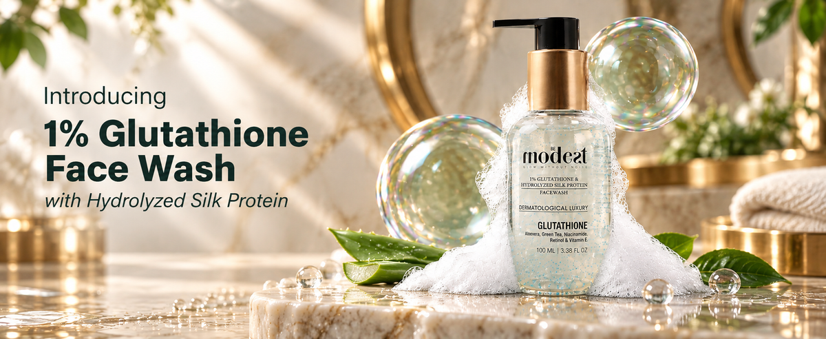BeModest Glutathione Face Wash 100ml