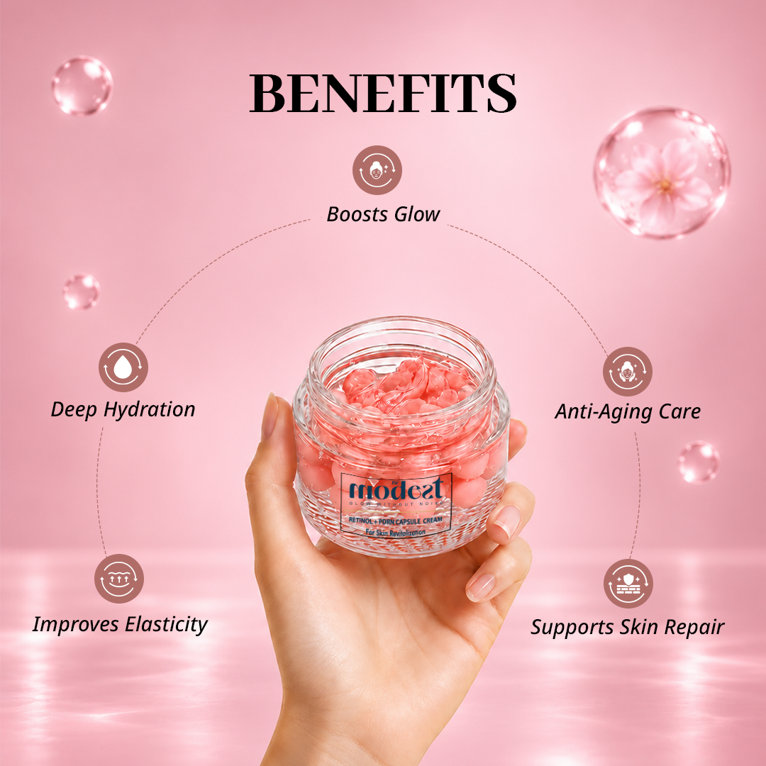 Bemodest - retinol + pdrn boba cream 50gm
