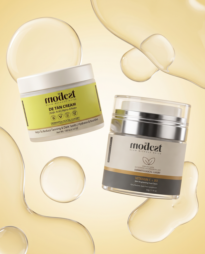 Bemodest Skin Brightening Cream + Dtan Combo