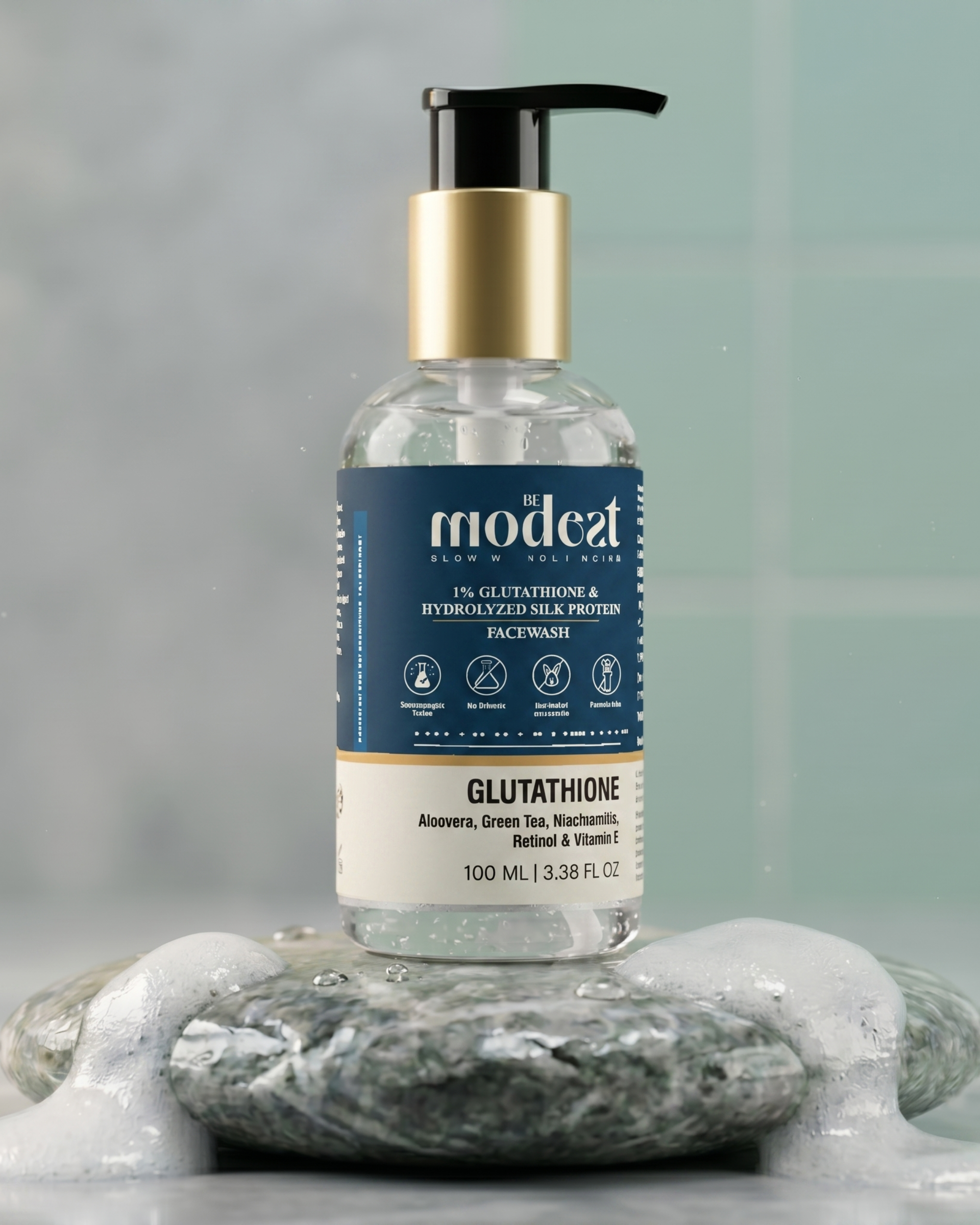 BeModest Glutathione Face Wash